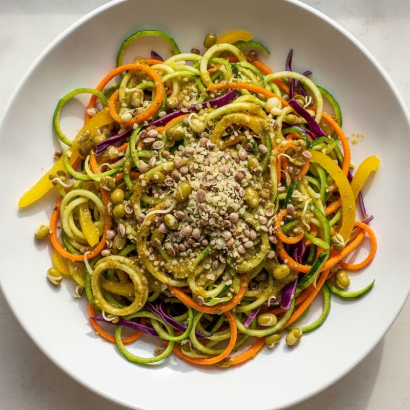 Rainbow Vegetable Noodle Salad