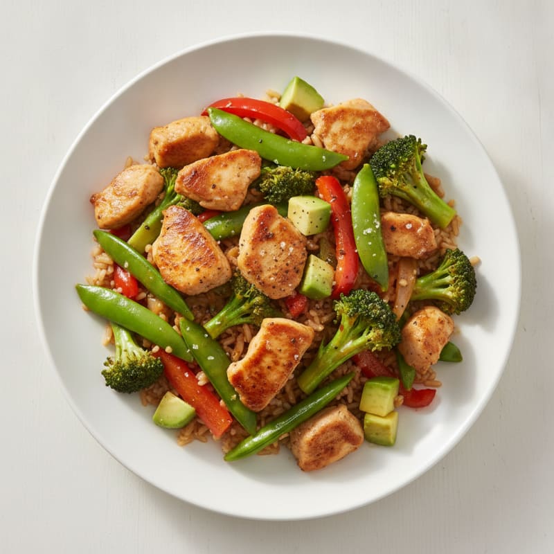 Speedy Chicken and Vegetable Stir-Fry