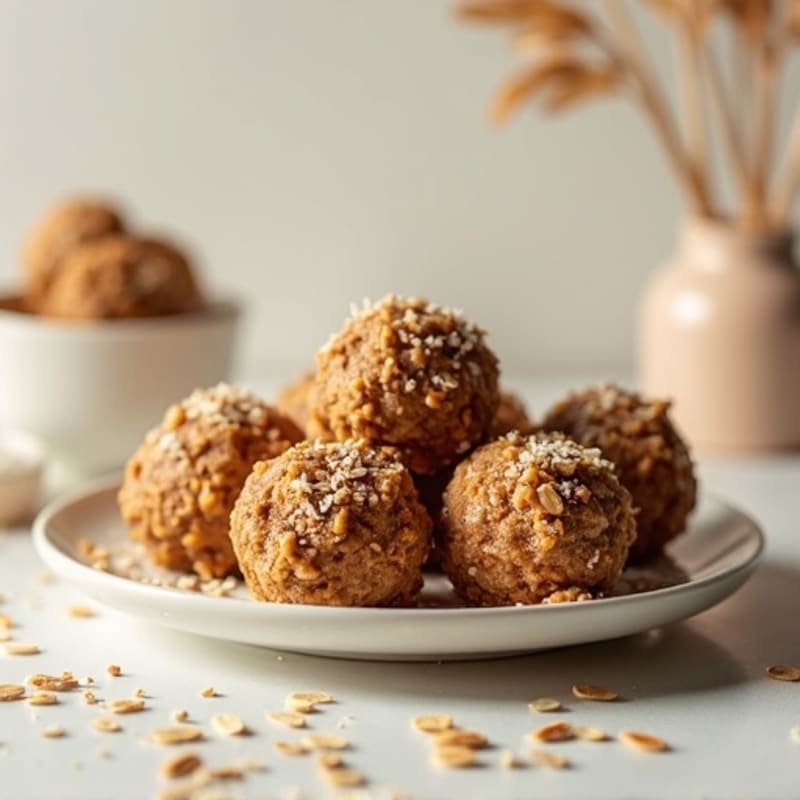 No-Bake Almond Butter Protein Energy Balls