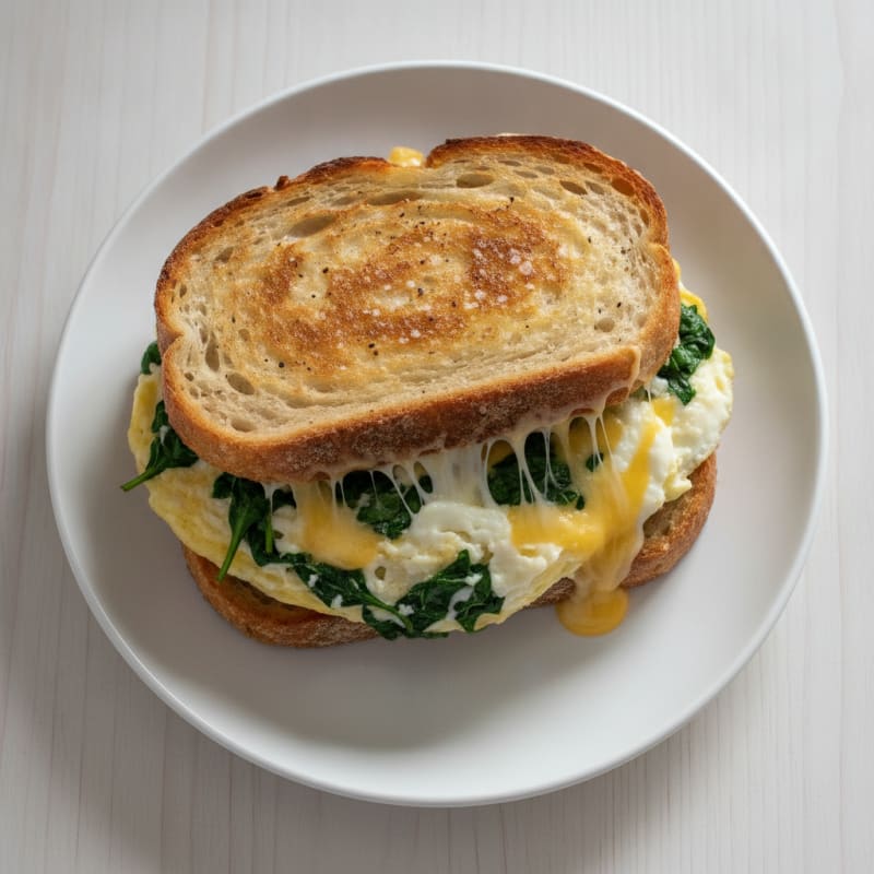 Sourdough Egg and Cheese Melt