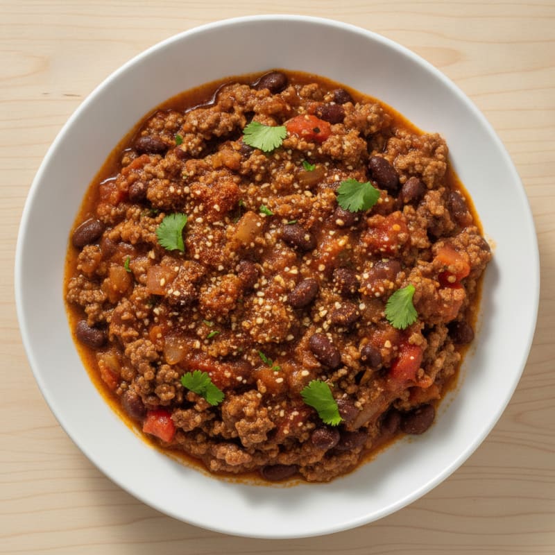 Chili-Braised Beef with Tomatoes