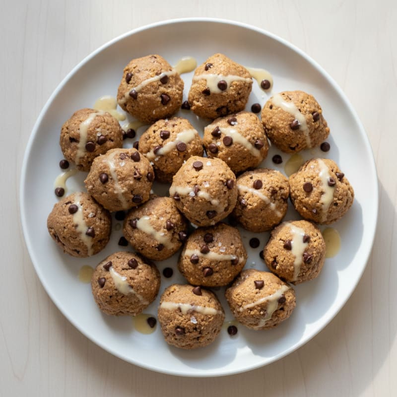 No-Bake Chocolate Chip Protein Bites
