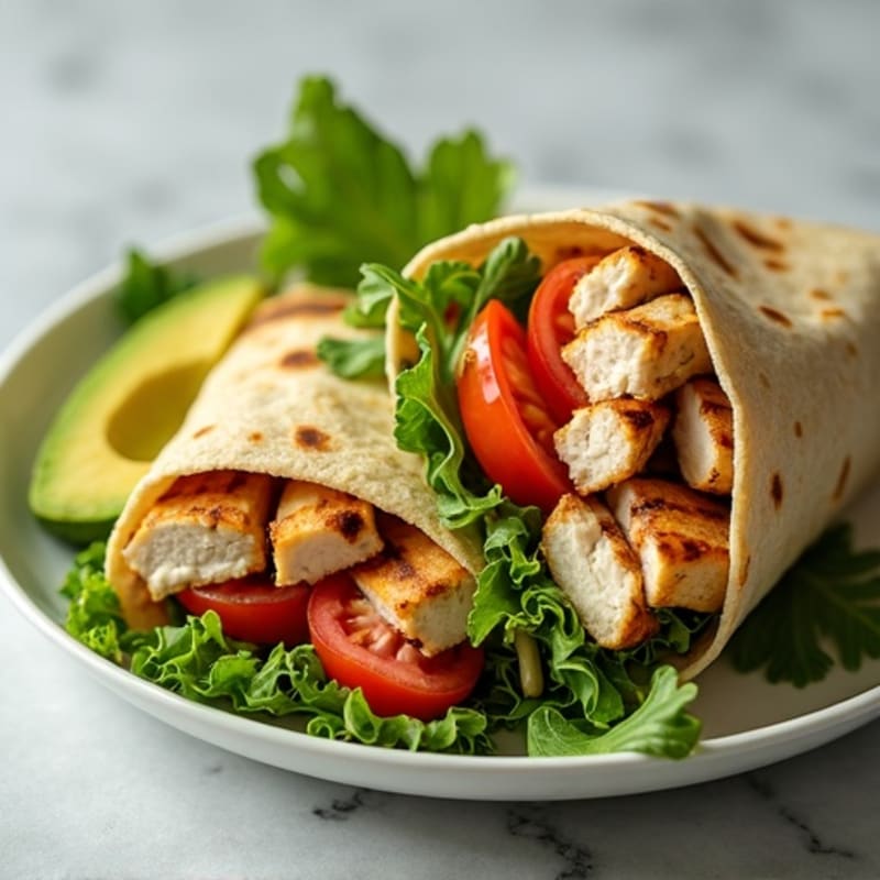 Fresh Herb Chicken Wraps