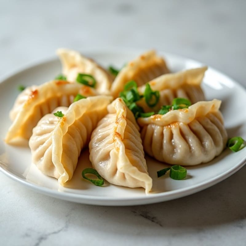 Lightened-Up Chicken and Cauliflower Dumplings
