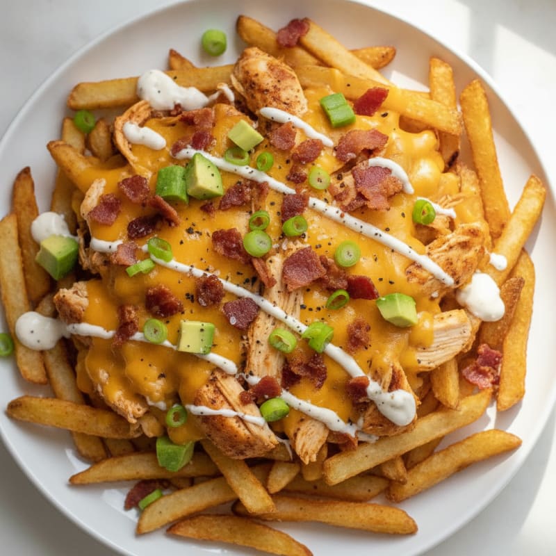 Loaded Bacon Cheddar Fries