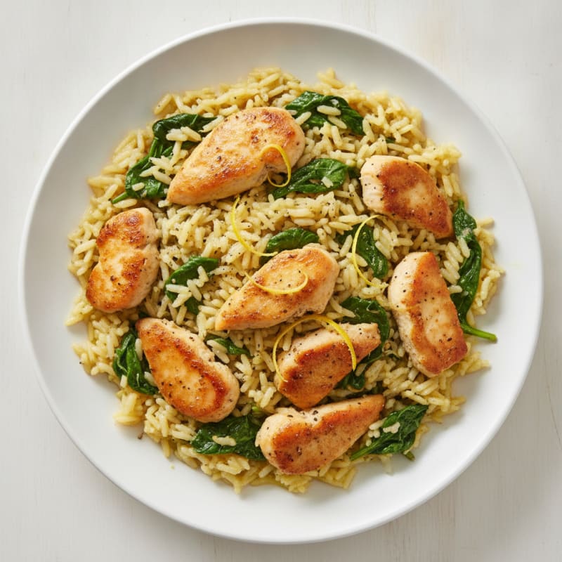 One-Pot Lemon Herb Chicken and Rice