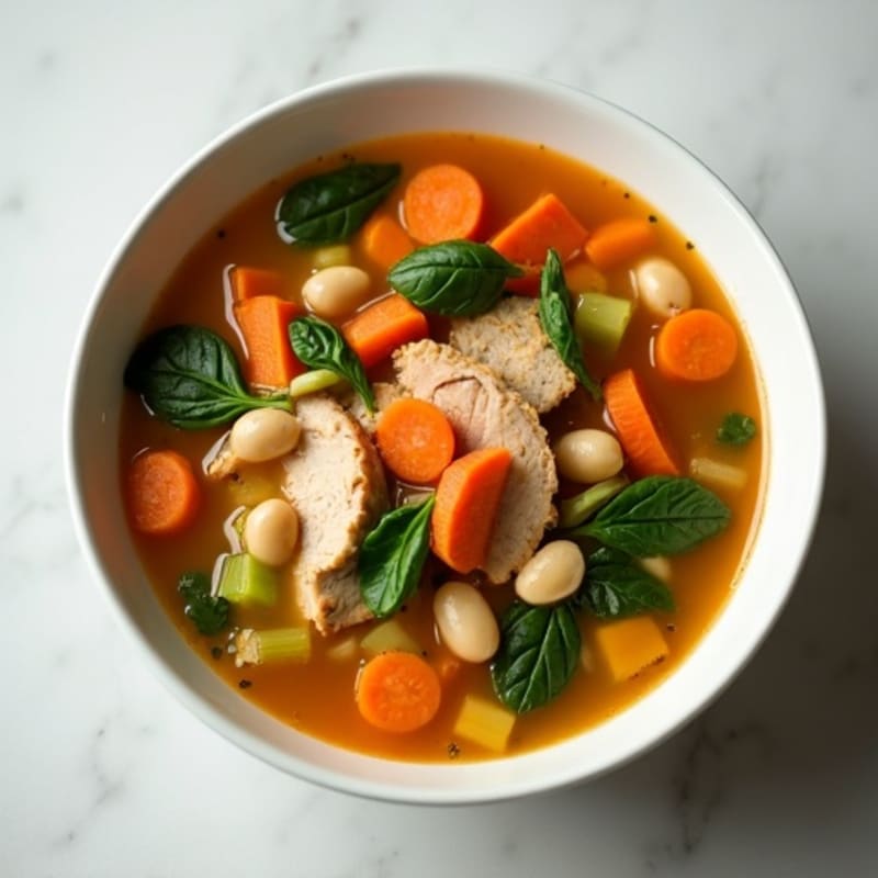 Hearty Chicken Vegetable Soup