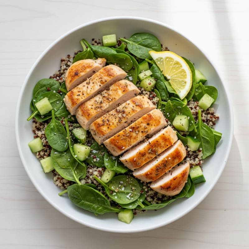 Chicken and Quinoa Protein Power Bowl