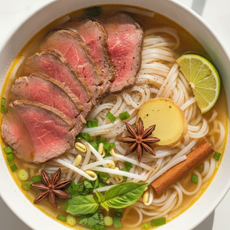 Beef Pho Noodle Soup