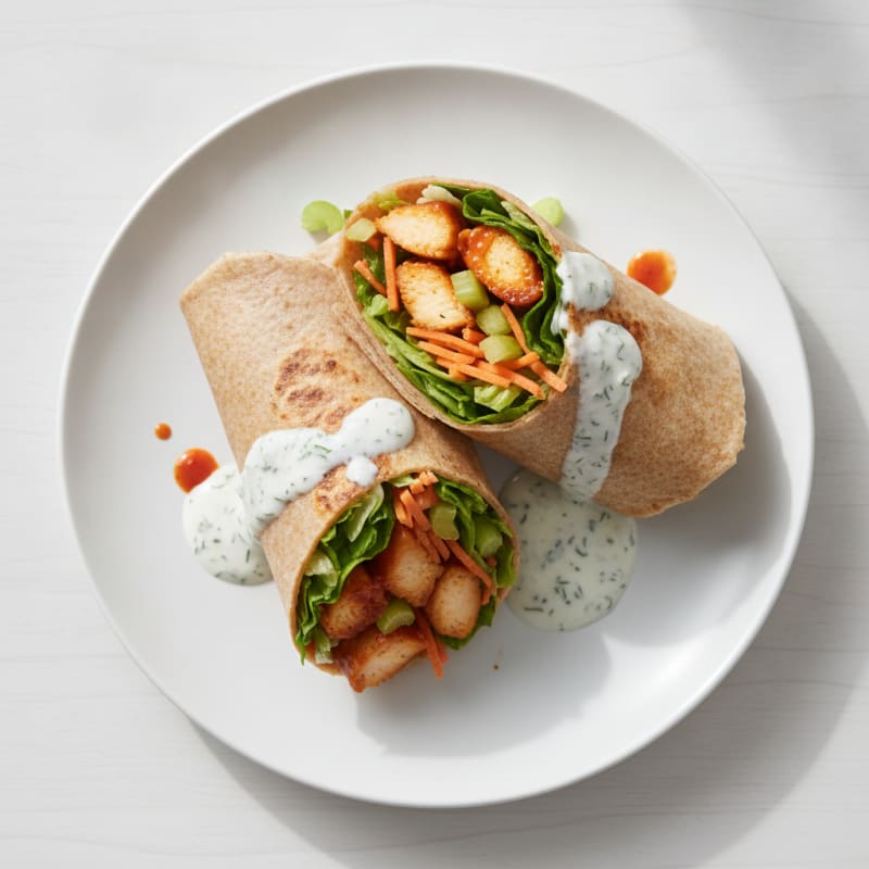 Buffalo Ranch Chicken Wrap