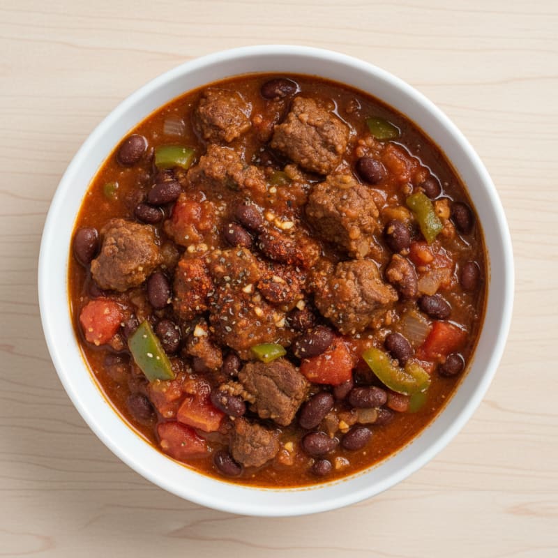 Smoky Ground Beef and Bean Chili