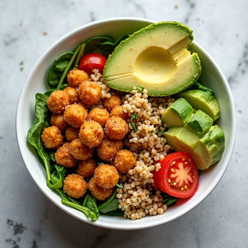 Crispy Roasted Chickpea Buddha Bowl