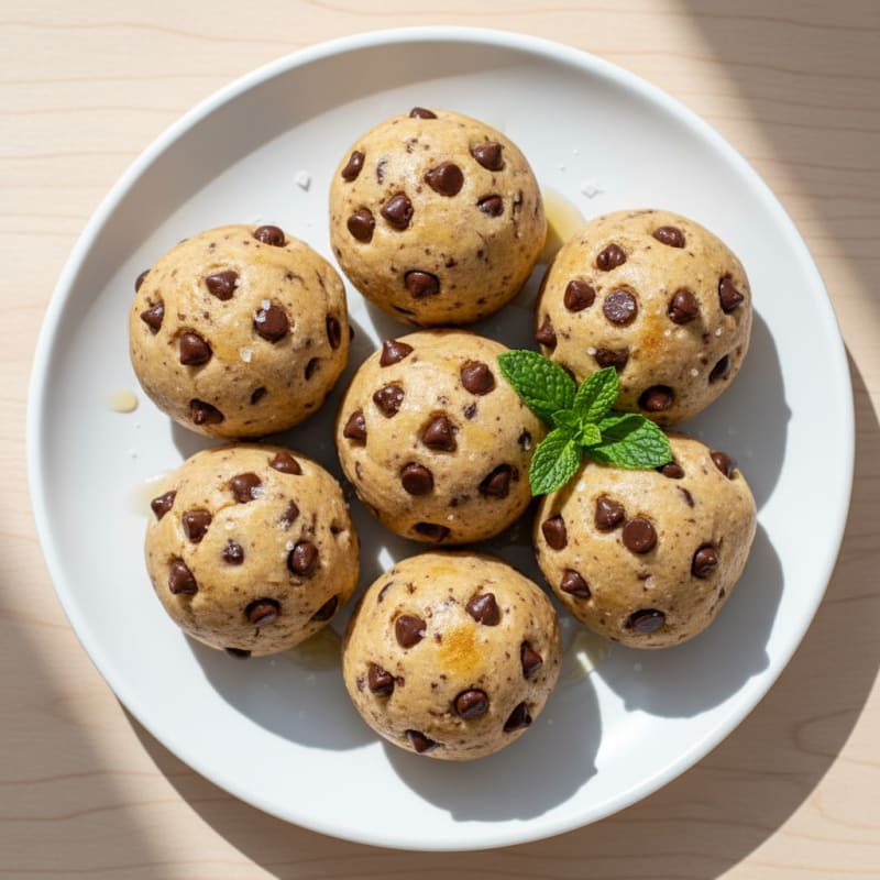 No-Bake Chocolate Chip Cookie Dough Bites