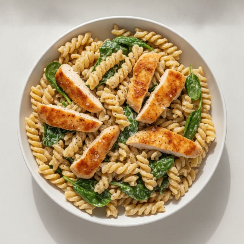 Creamy Chicken Alfredo Pasta