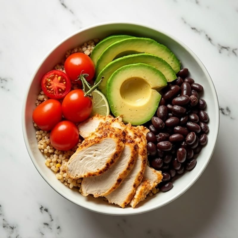 Creamy Avocado Quinoa Bowl