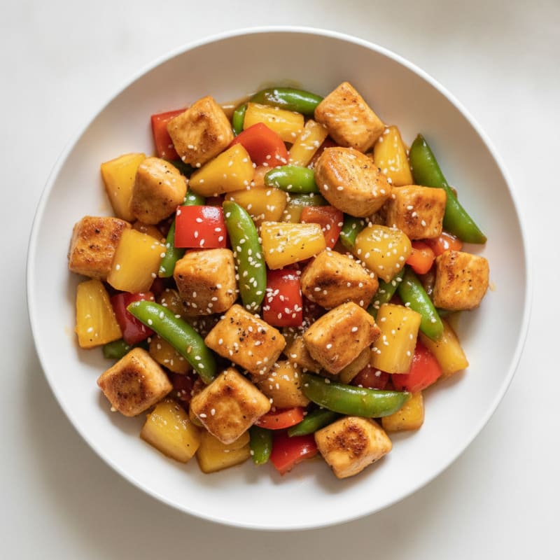 Sweet and Sour Chicken Stir-Fry