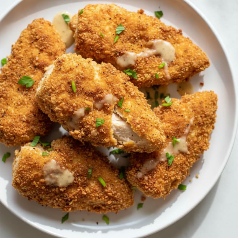 Crispy Buttermilk Fried Chicken