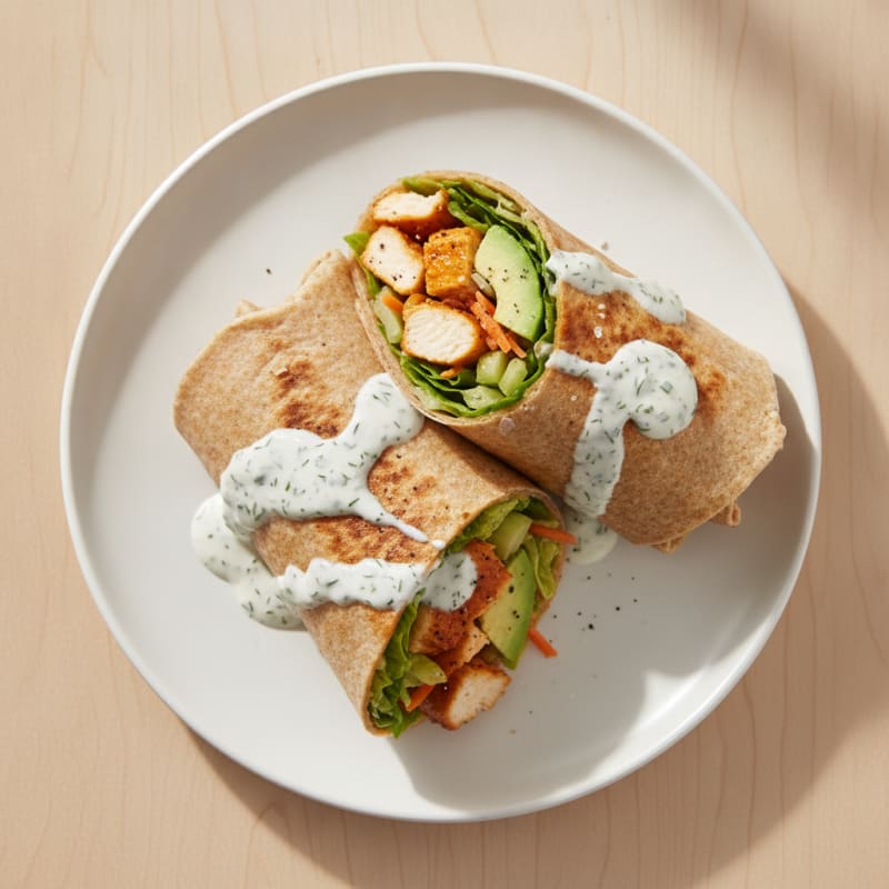 Buffalo Ranch Chicken Wrap