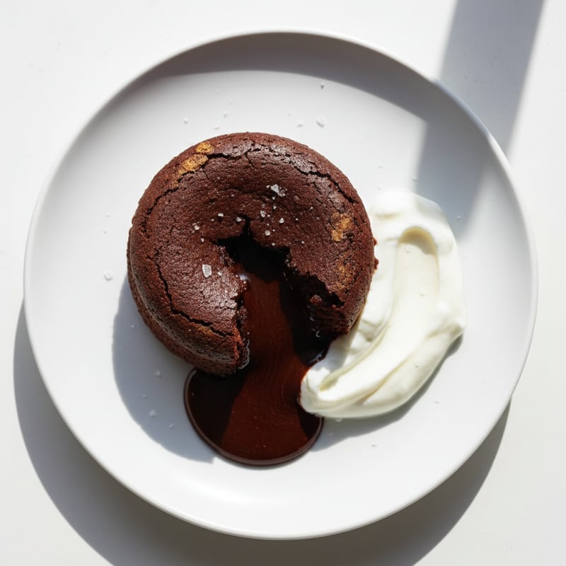 Decadent Dark Chocolate Lava Cake