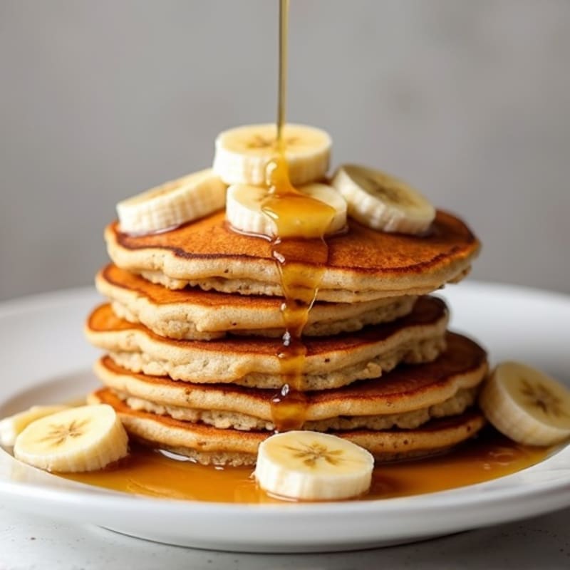 Protein-Packed Almond Flour Banana Pancakes