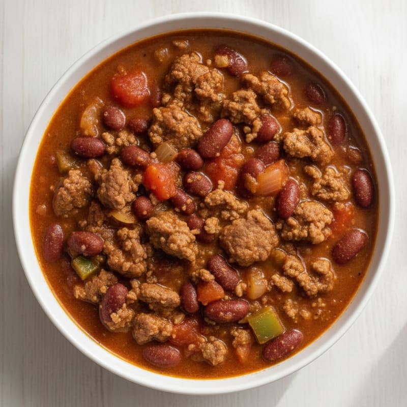 Slow Cooker Beef Chili
