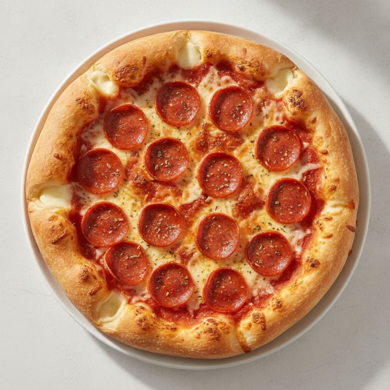 Classic Stuffed Crust Pepperoni Pizza