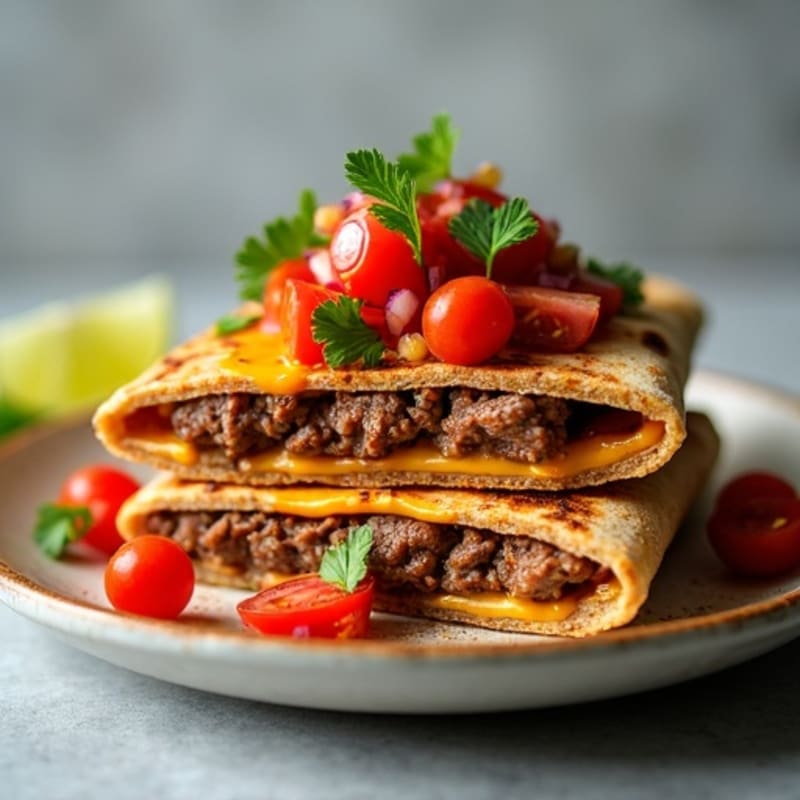 Grilled Chili-Lime Steak Quesadillas with Fresh Pico