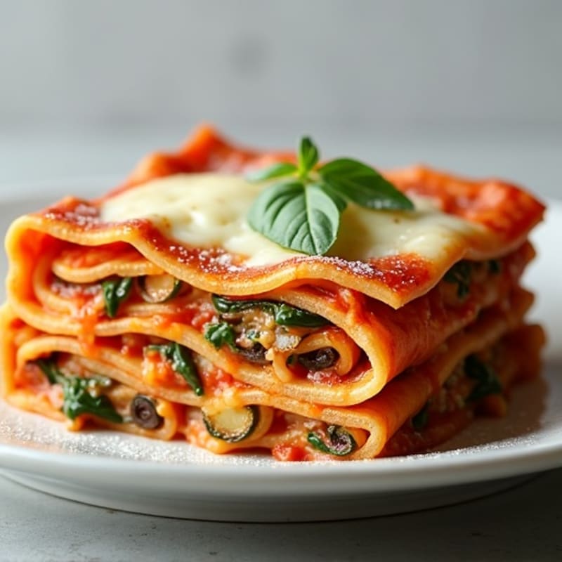 Hearty Layered Vegetable Lasagna