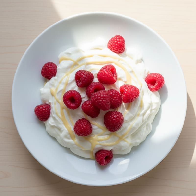 Silky Greek Yogurt Protein Mousse with Berries