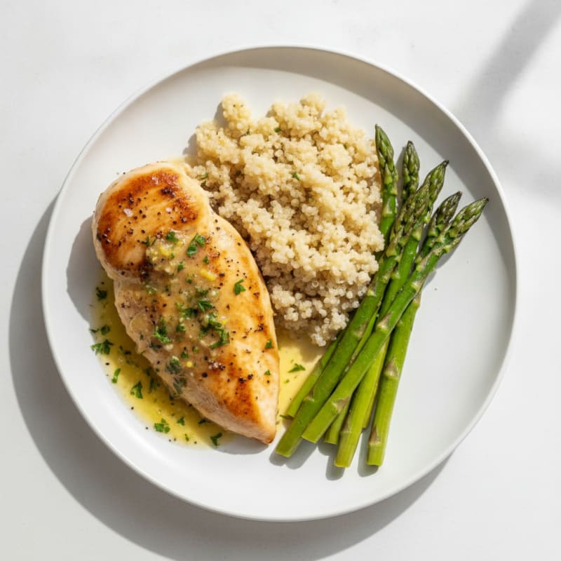Pan-Seared Chicken with Lemon-Herb Sauce