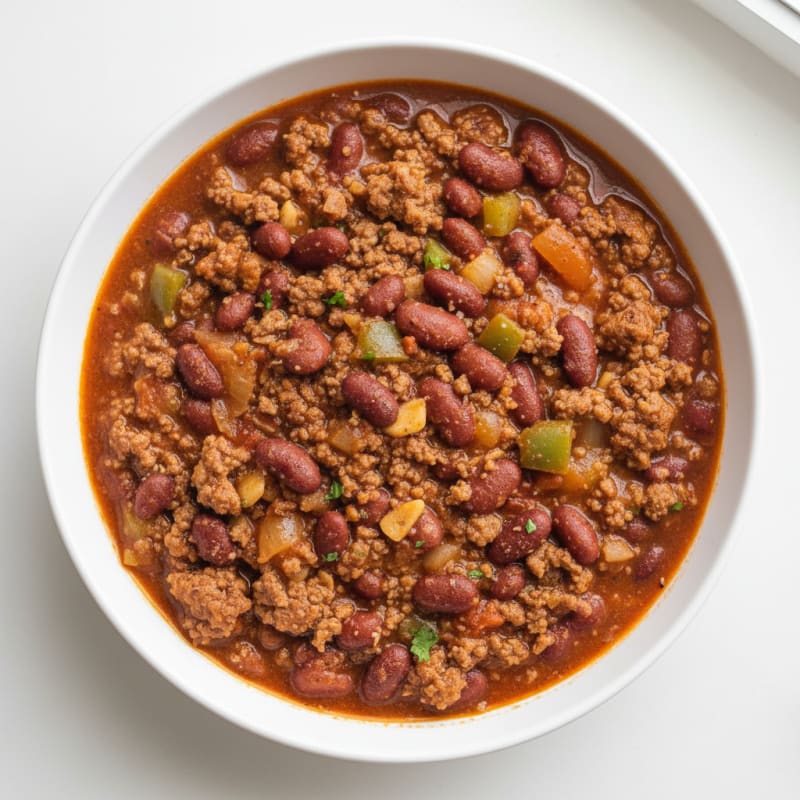 Hearty Beef and Bean Chili