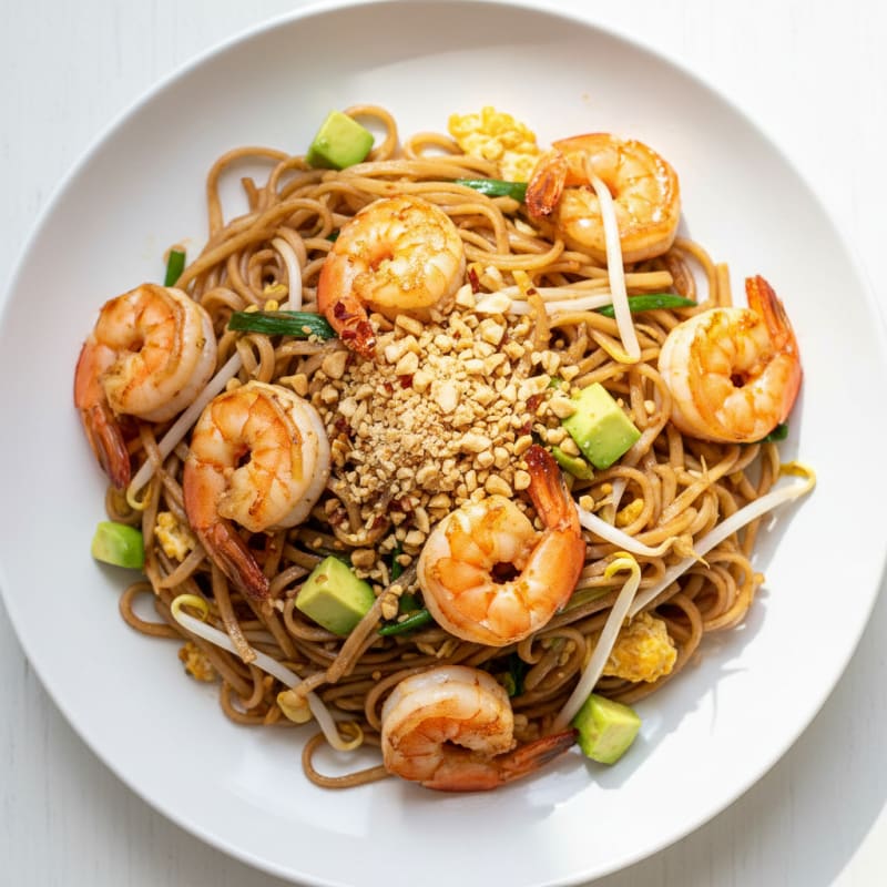 Shrimp Pad Thai Noodles