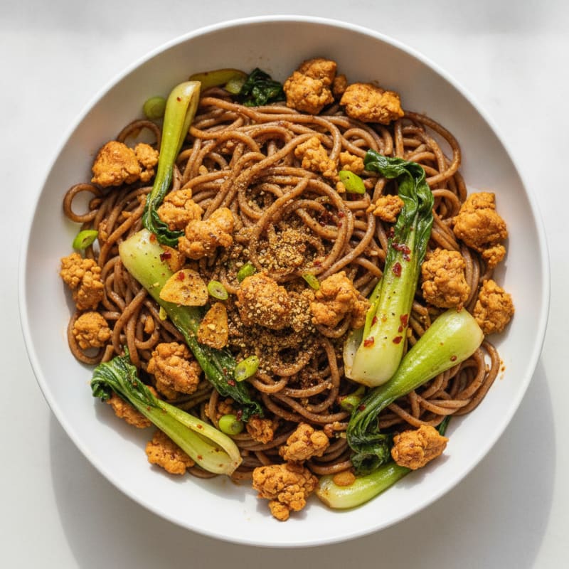 Sichuan Dan Dan Noodles with Chili Oil