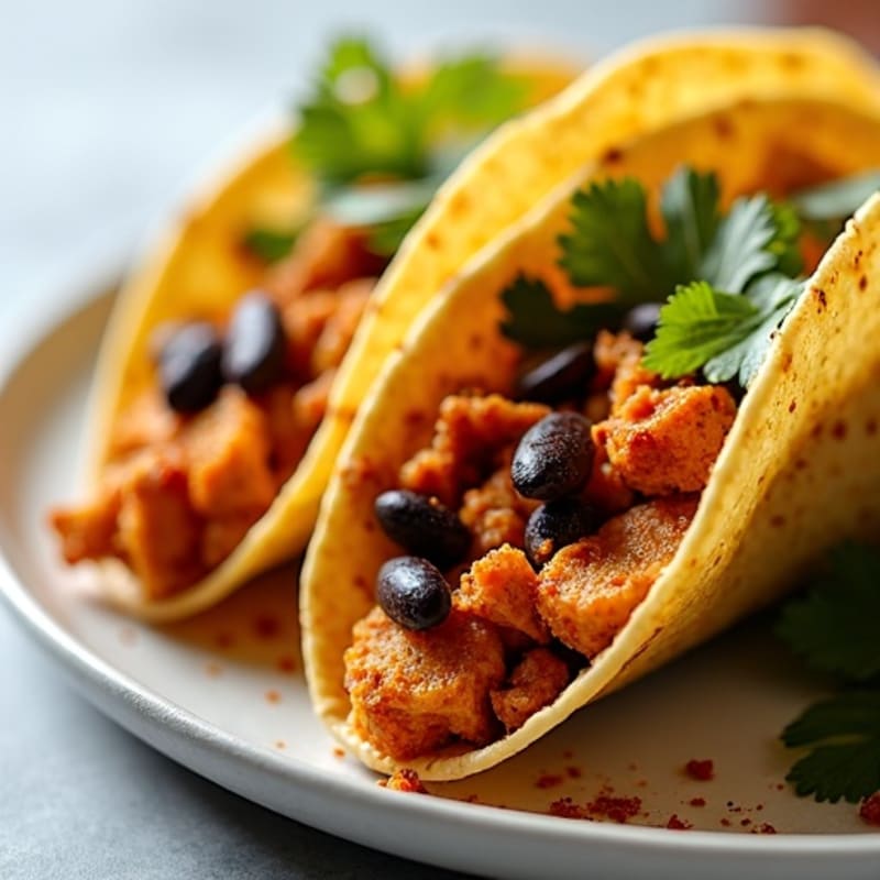 Crispy Spiced Jackfruit Tacos