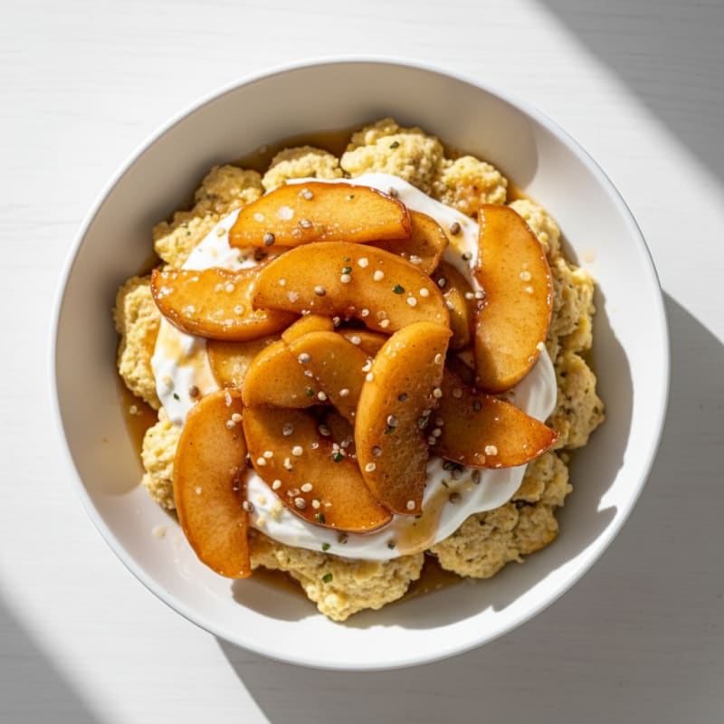 Golden Caramelized Apple Cinnamon Bites