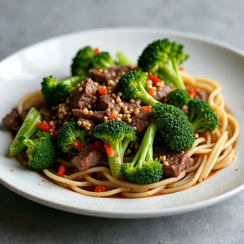 Lean Beef and Crispy Broccoli Stir-Fry