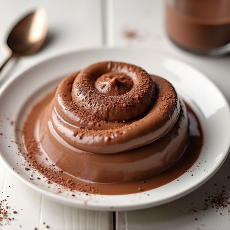 Silky Chocolate Protein Pudding