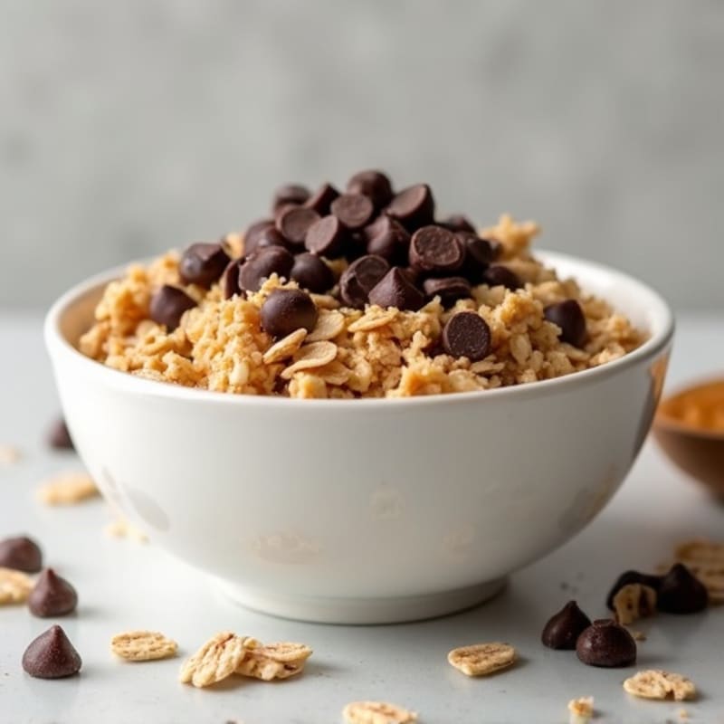 Chocolate Chip Cookie Dough Protein Bowl
