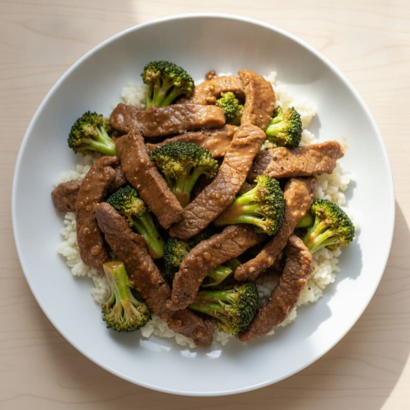 Beef and Broccoli Stir-Fry