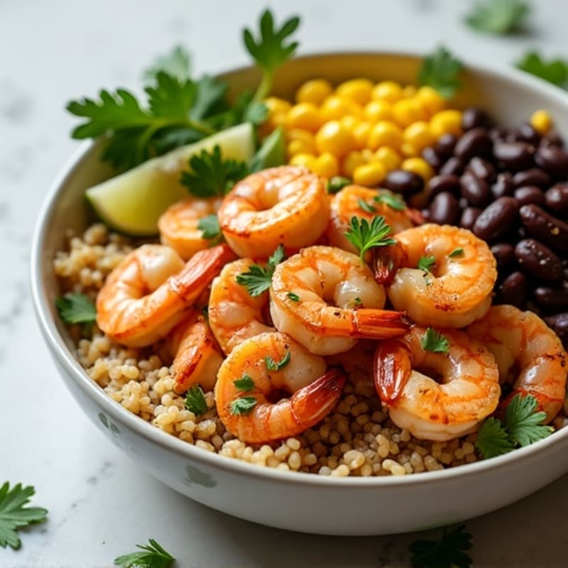 Spicy Chipotle-Lime Grilled Shrimp Bowl