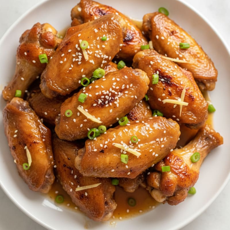 Honey-Glazed Chicken Wings