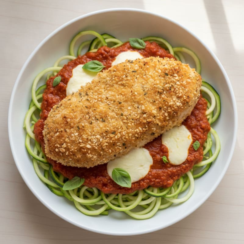 Baked Chicken Parmesan with Marinara