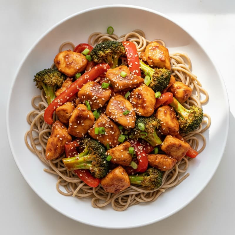 Spicy Gochujang Chicken Stir-Fry