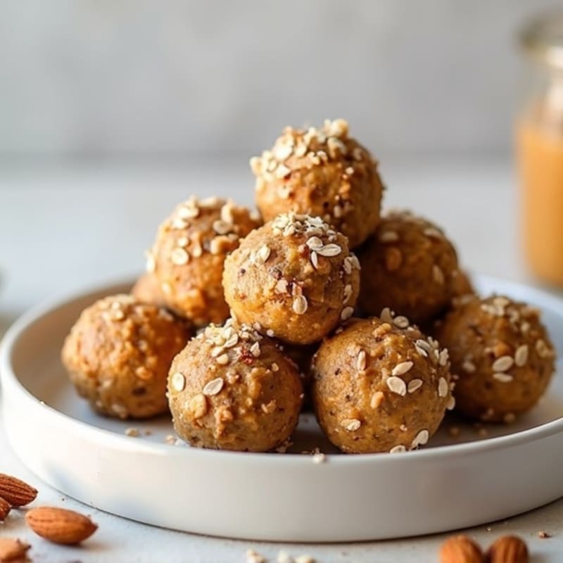 No-Bake Almond Butter Protein Bites
