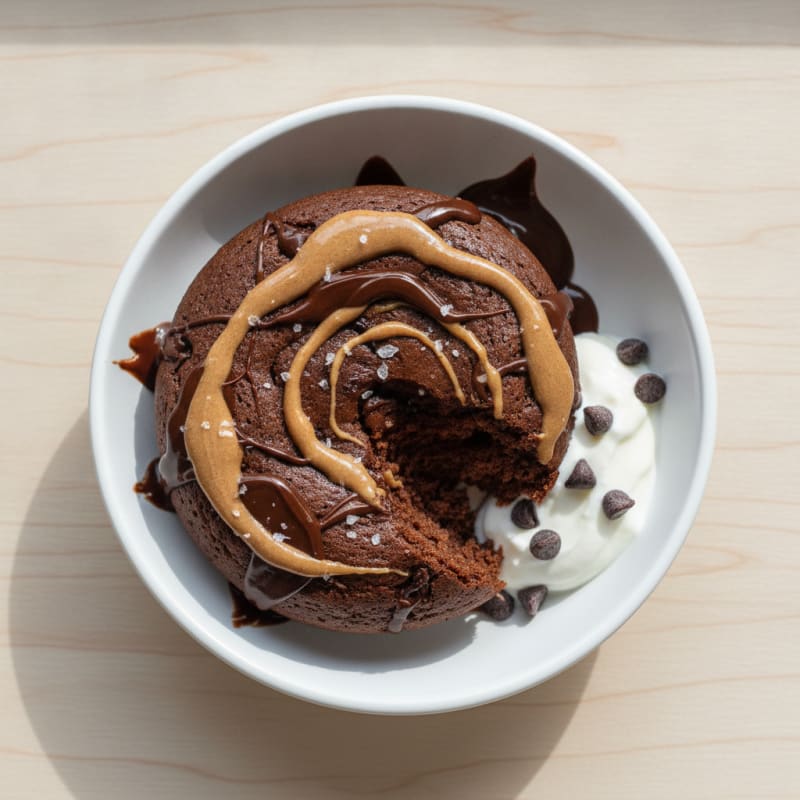 Chocolate Protein Mug Cake