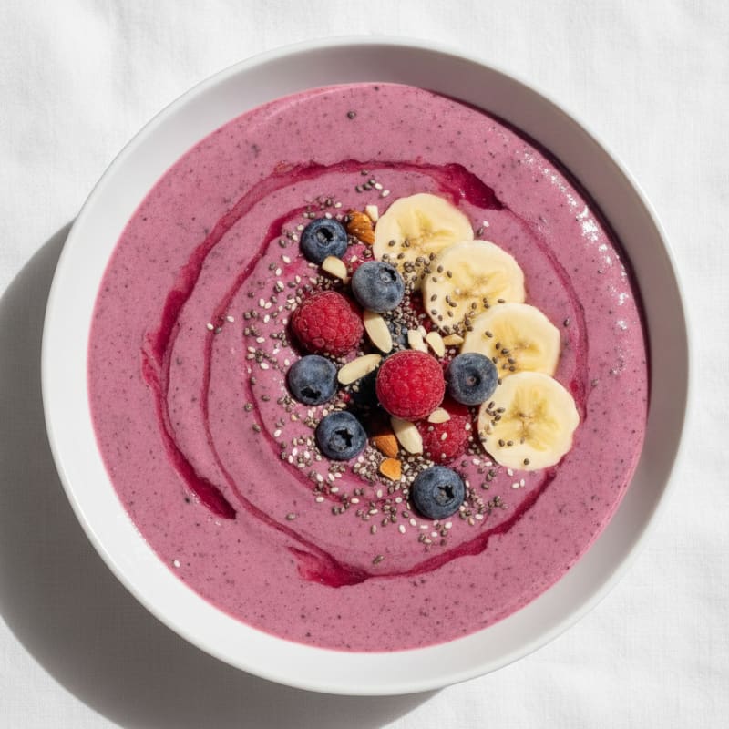 Mixed Berry Breakfast Smoothie