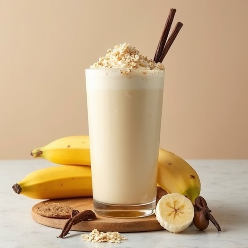 Creamy Vanilla High Protein Milkshake