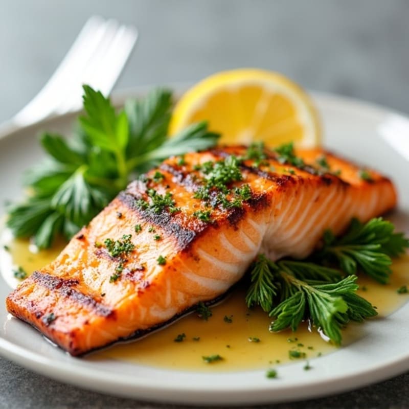Lemon Herb Grilled Salmon