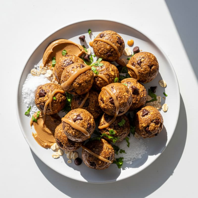 Chewy Chocolate Chip Protein Bites