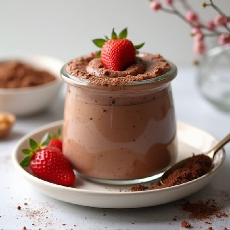 Silky Chocolate Greek Yogurt Protein Mousse